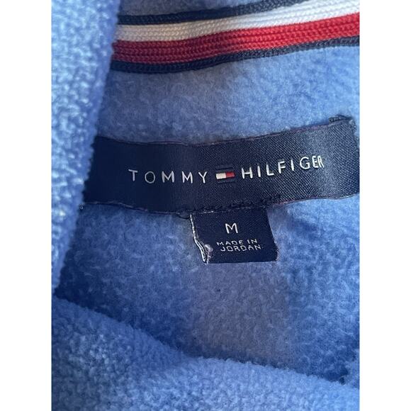Tommy Hilfiger Fleece | Light Blue High Neck | Women Size Medium | Cozy - Picture 5 of 5